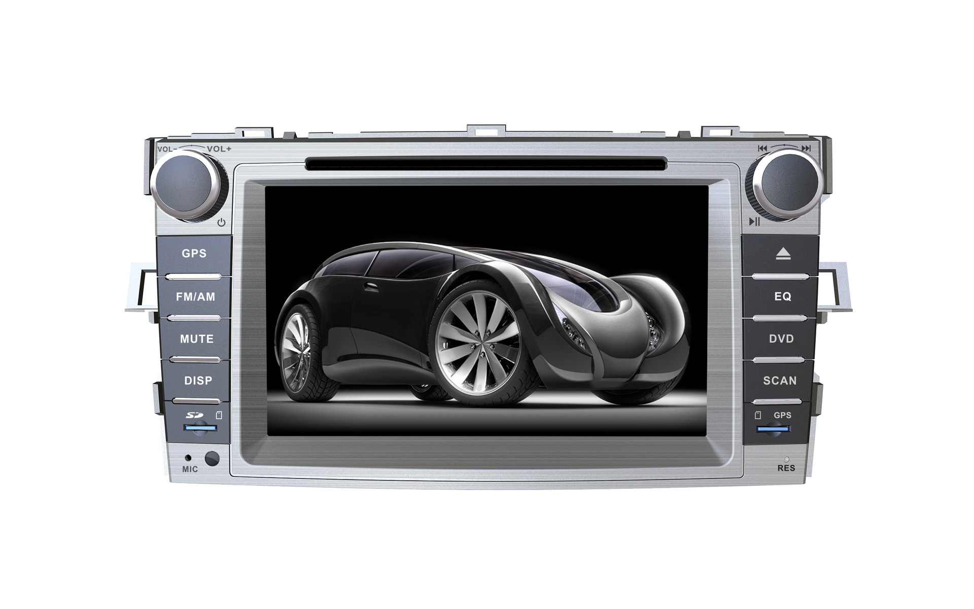 廣匯集團同款正品 馨越豐田逸志 DVD車載GPS導(dǎo)航儀全解析